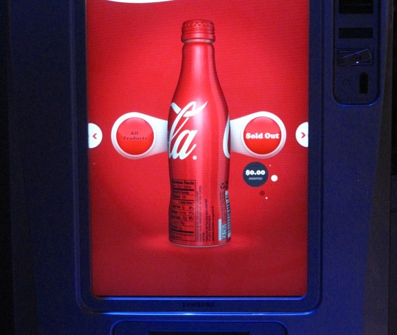 Samsung réinvente le distributeur de Coca-Cola