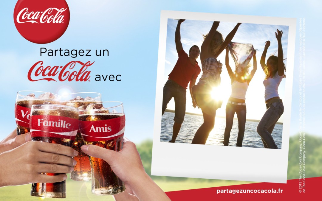 Envoyez une carte postale personnalisée avec Coca-Cola et popcarte