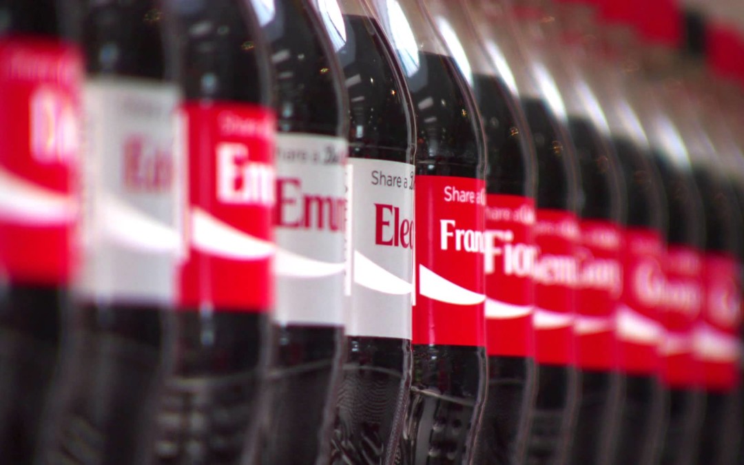 Partagez un Coca-Cola 2014 : les prénoms