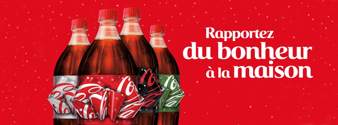 Des bouteilles Coca-Cola au nœud magique en France