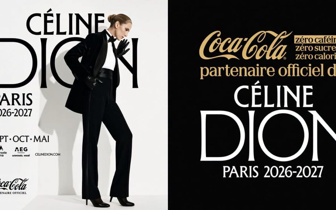 Coca-Cola Zéro Sucres Zéro Caféine : le pari gagnant de la marque avec Céline Dion à Paris