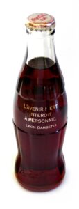 Coke Bottle from Switzerland (CH005)